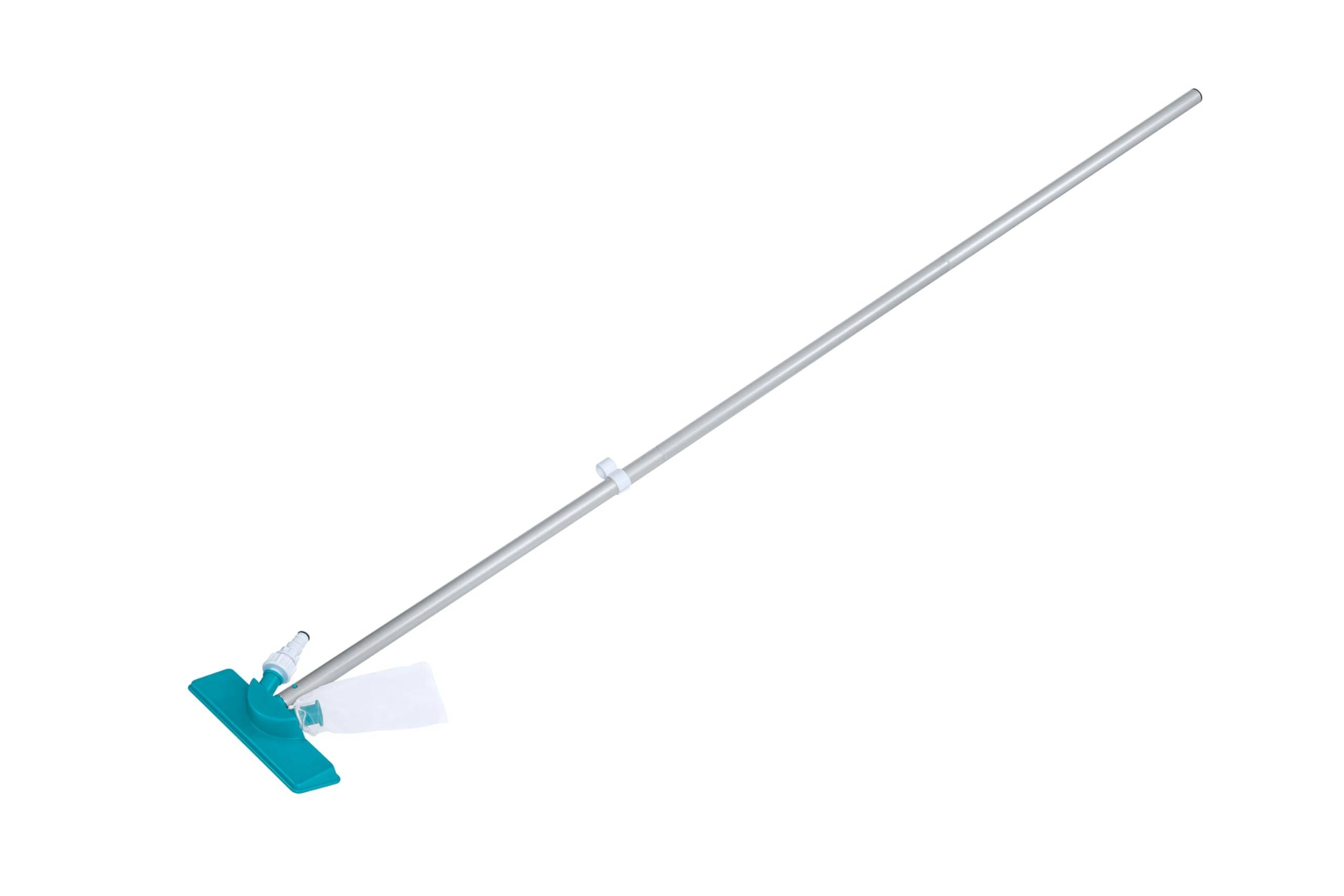 Bestway Poolpflege Basis-Set mit Venturi-Sauger & Kescher für Poolgrößen bis 396 cm