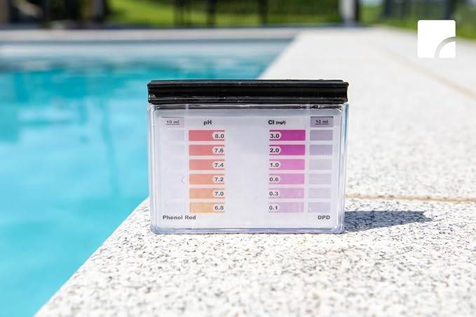 STEINBACH | Testkit für pH-Wert & freies Chlor | inklusive 20 Tabletten | ideal für präzise Wasseranalysen