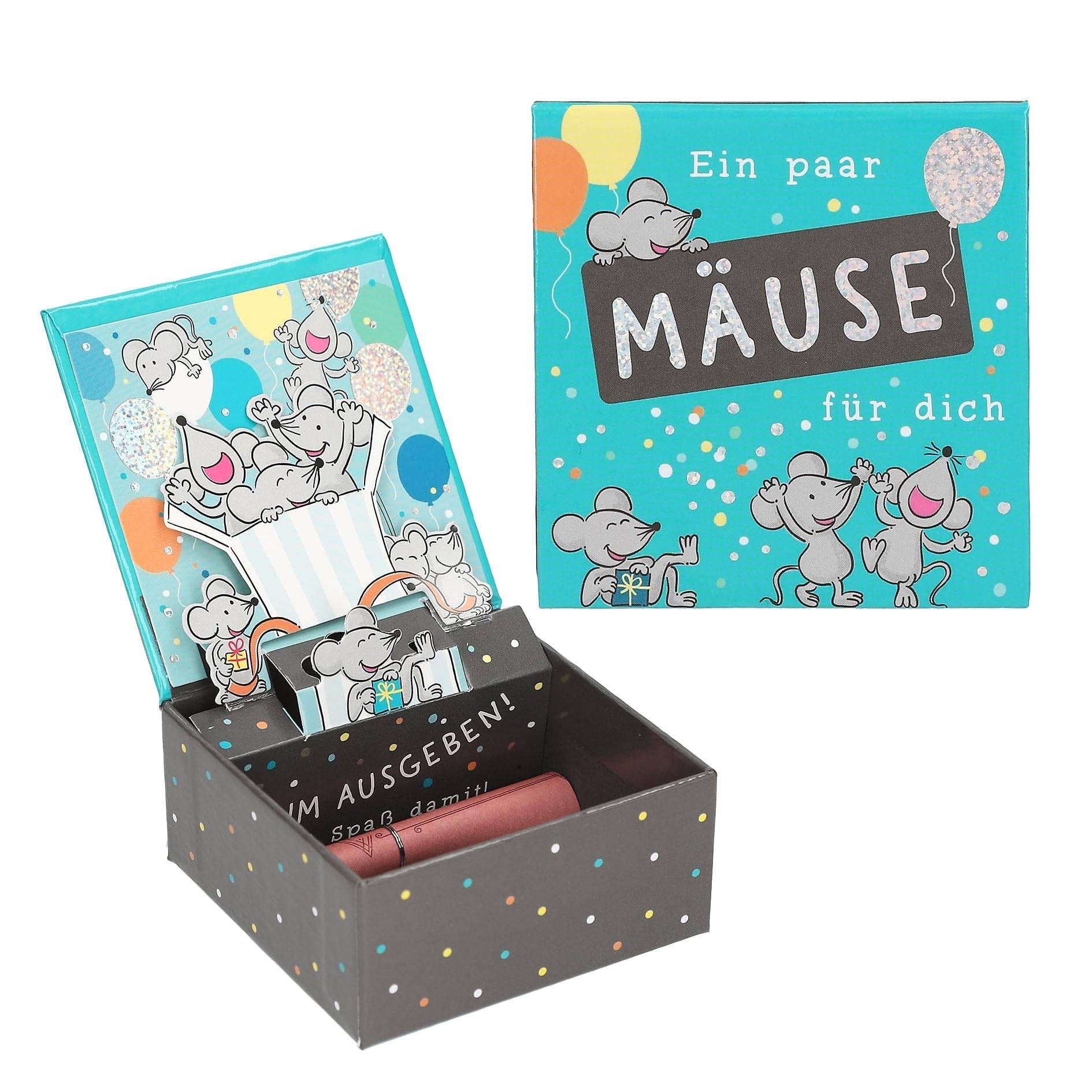 Depesche | WUNSCHERFÜLLER Pop Up Box für Geldgeschenke | 3D Geschenkbox mit Magnetverschluss | für Gutscheine & Geld | 1 Stück, Design zufällig |