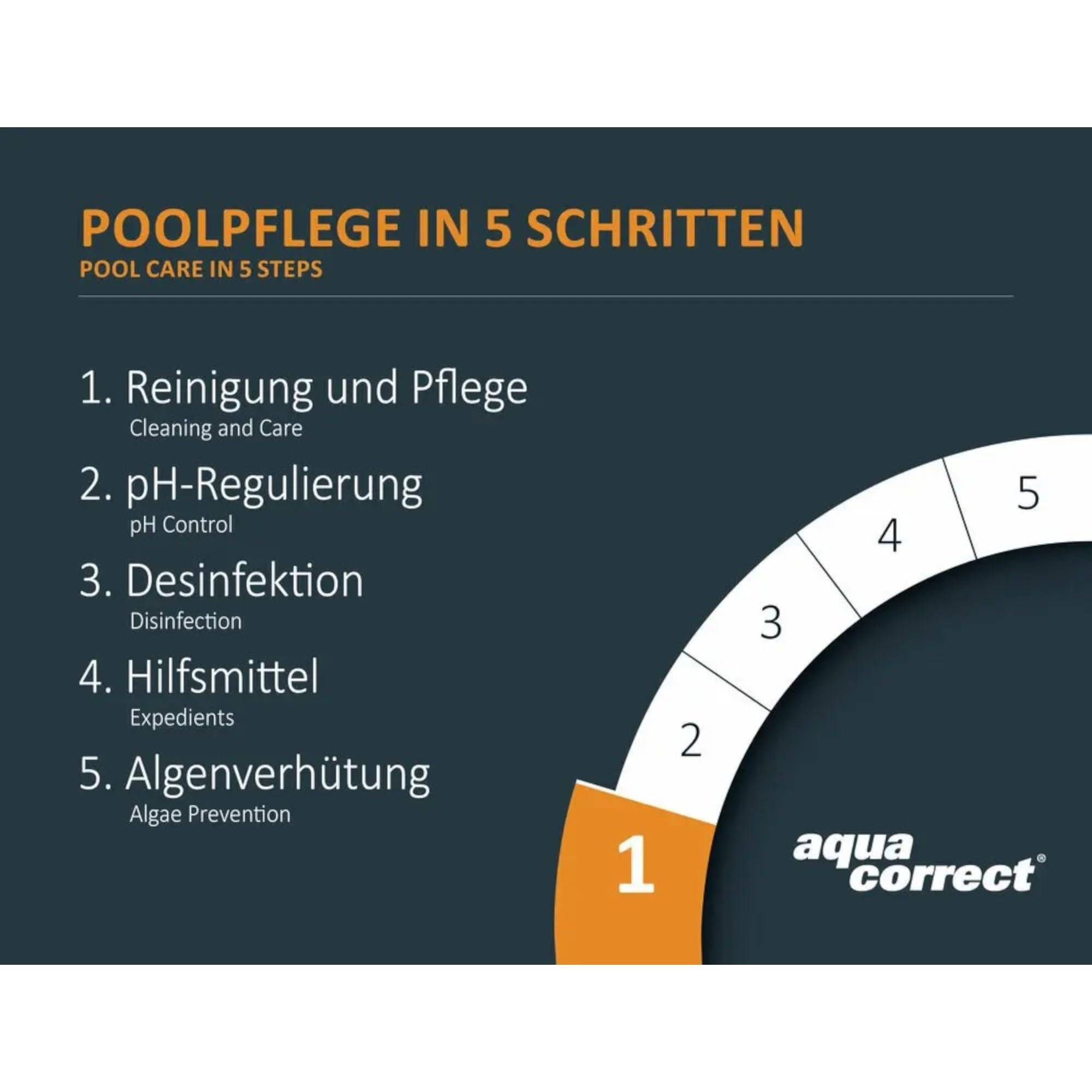 Steinbach Poolpflege Quattrotabs 200g langsamlöslich - 0752605TD00-5kg - 4-in-1 Chlortabletten mit Flockungsmittel - pH-Stabilisator & Algenverhütun