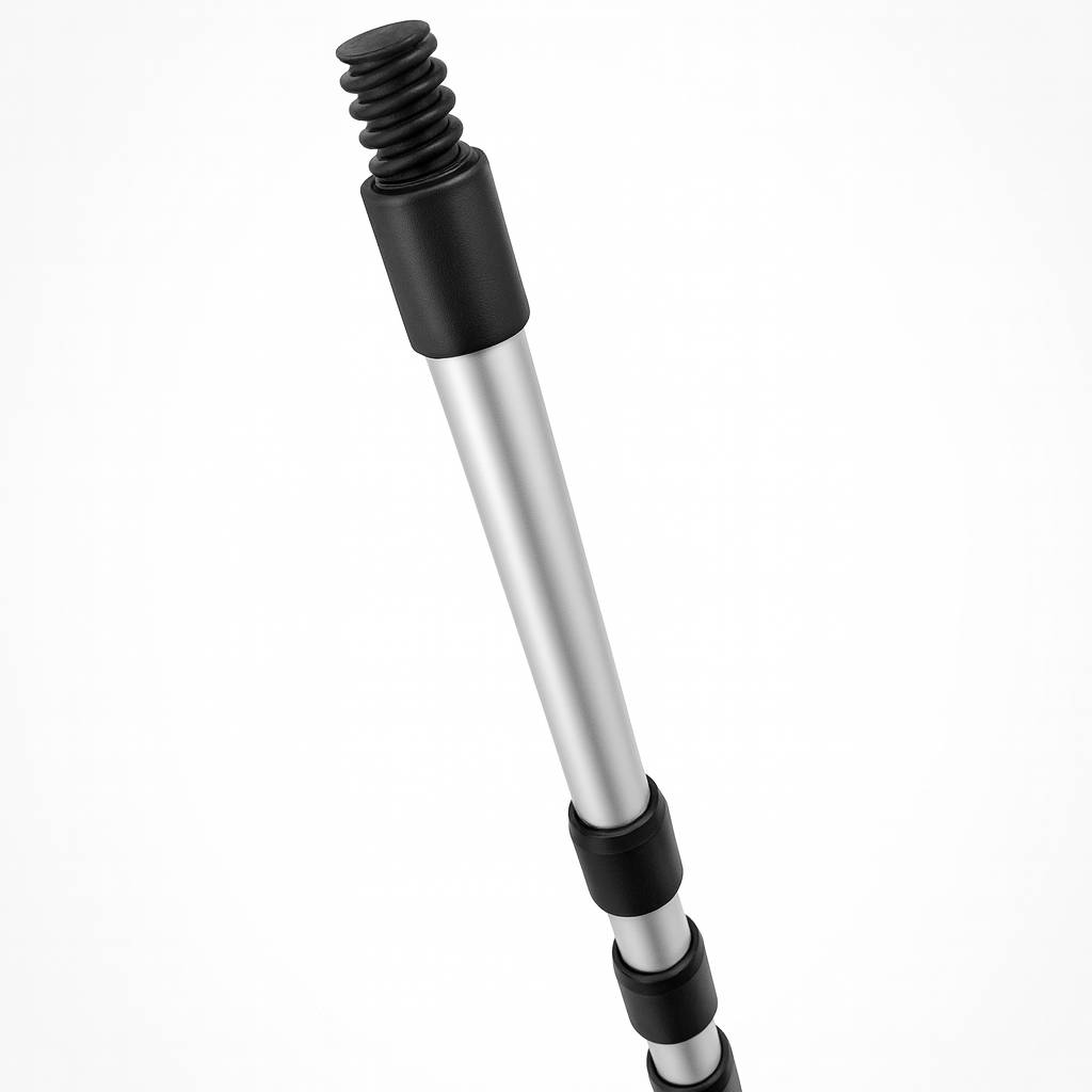 Neustanlo Teleskopstange 4m | ausziehbare Aluminium-Stange mit Gewindekopf | stabil & leicht | vielseitig für Haushalt, Garten, Boot & Pool | ideal