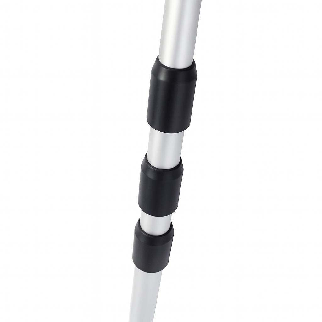 Neustanlo Teleskopstange 4m | ausziehbare Aluminium-Stange mit Gewindekopf | stabil & leicht | vielseitig für Haushalt, Garten, Boot & Pool | ideal