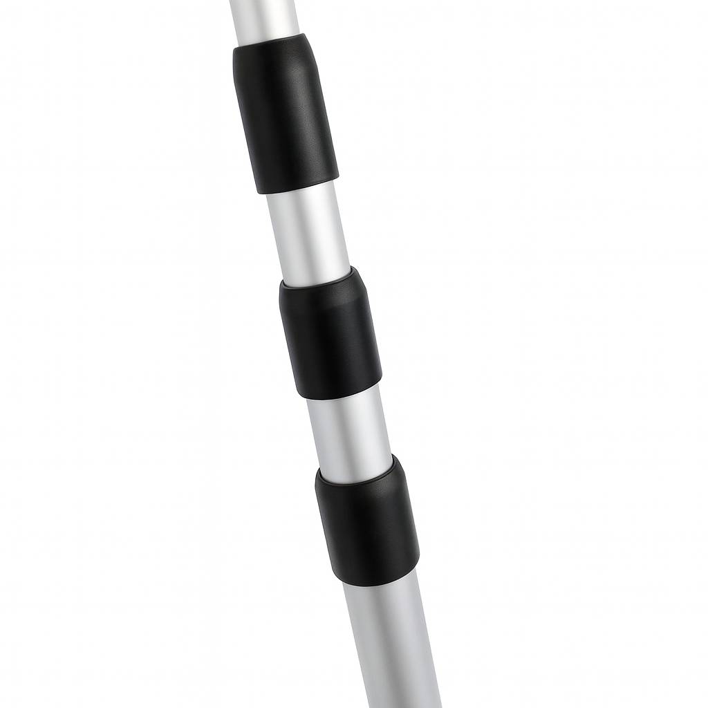 Neustanlo Teleskopstange 4m | ausziehbare Aluminium-Stange mit Gewindekopf | stabil & leicht | vielseitig für Haushalt, Garten, Boot & Pool | ideal