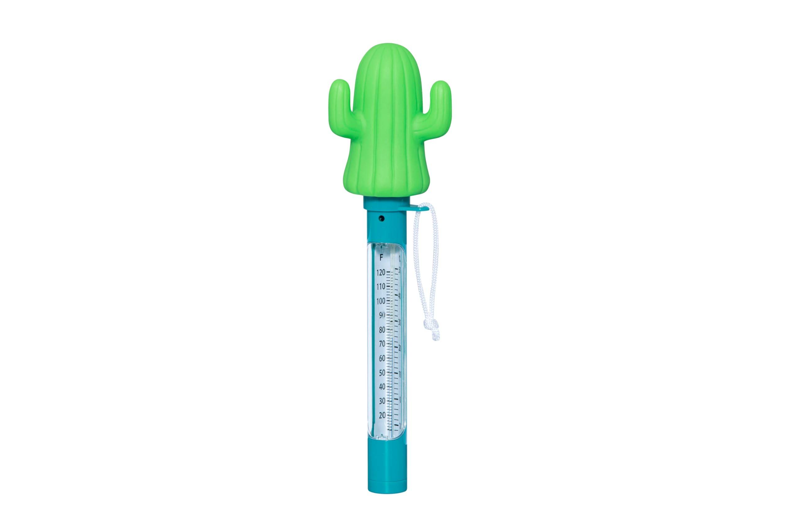 Bestway schwimmendes Poolthermometer Kaktus 8 x 6,5 x 25 cm