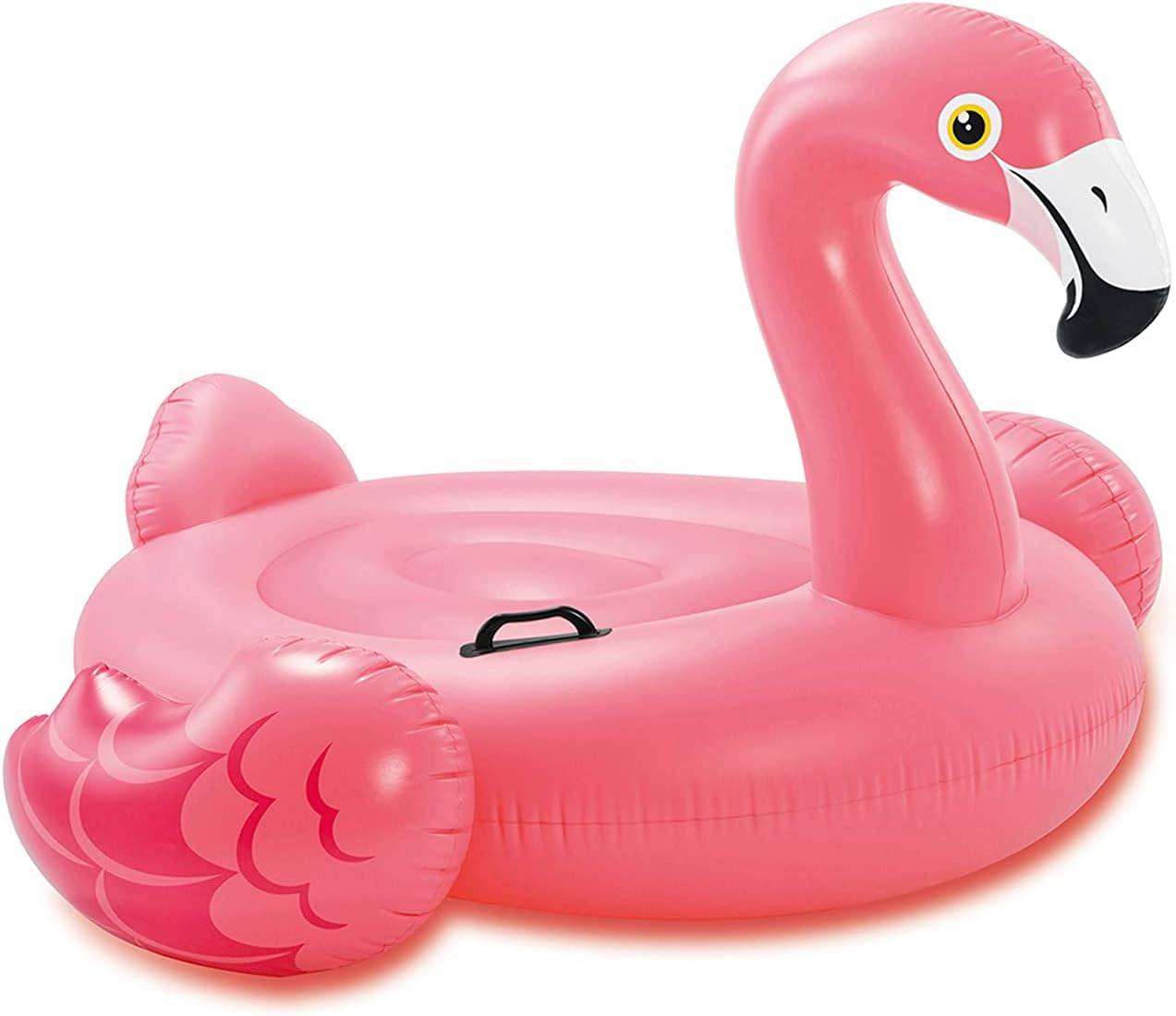 Intex Flamingo Aufblasbarer Rutscher, 147,3 x 139,7 x 94 cm, für Kinder ab 3 Jahren