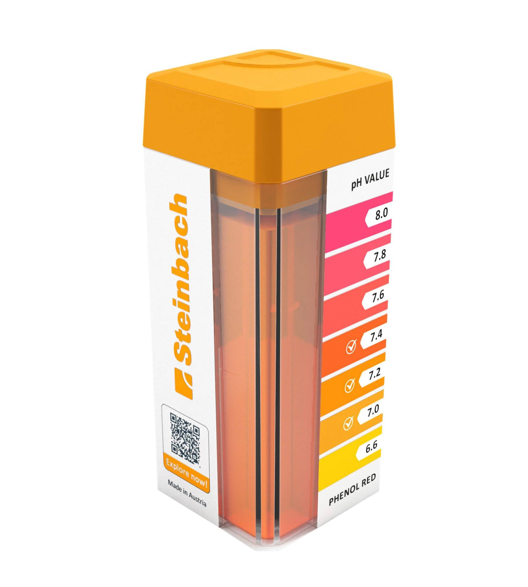 STEINBACH Testkit für pH-Wert und freies Chlor/Brom - 079200 - inklusive 2X 20 Tabletten, einfache Anwendung, für Pools und Whirlpools geeignet