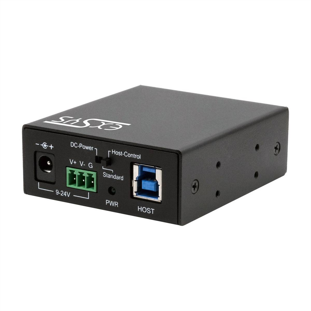 Schwarze elektronische Box mit der Bezeichnung „SLS
