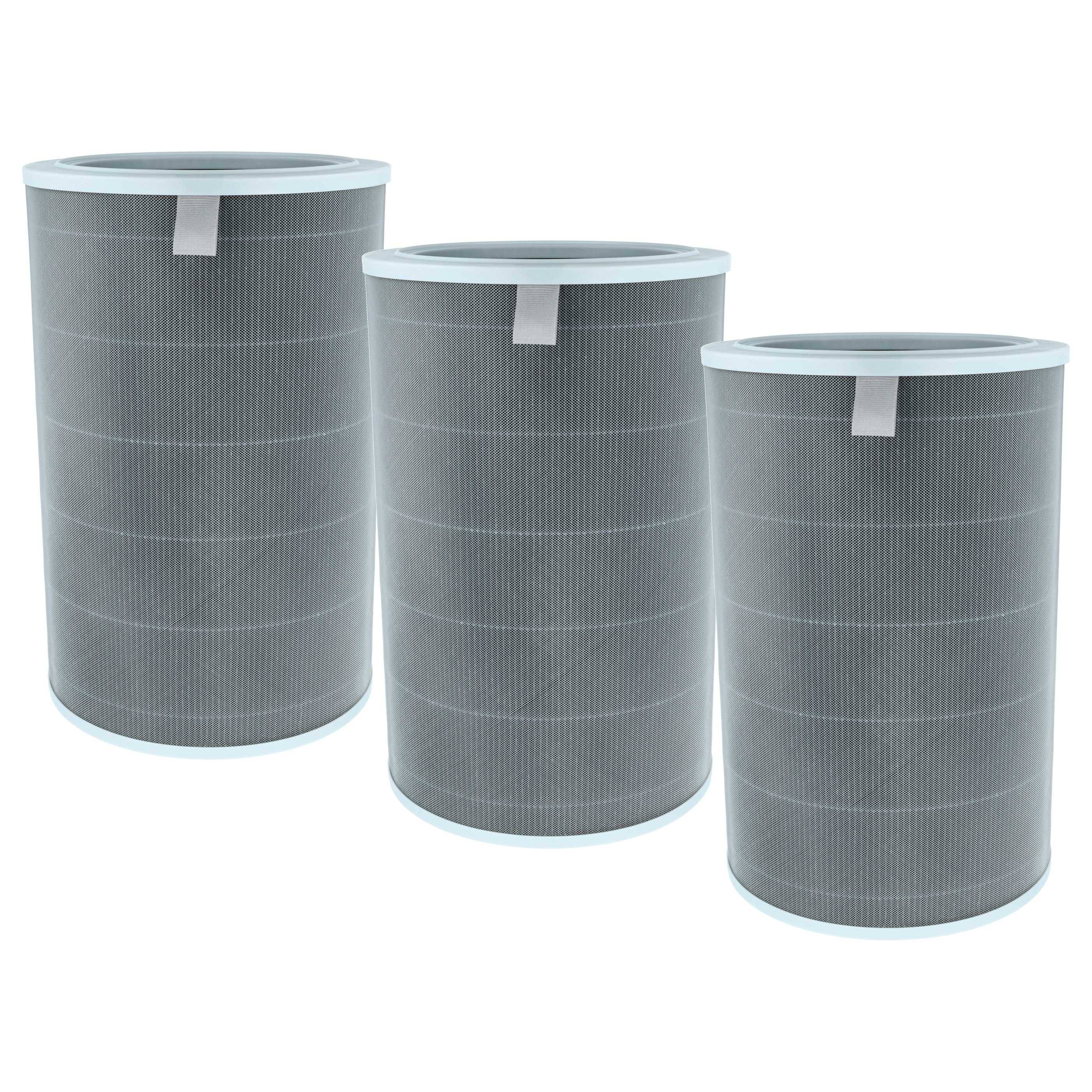 vhbw 3x H12 Filter Ersatz für Xiaomi M17-FLP-GL für Luftreiniger - Ersatz-Filter