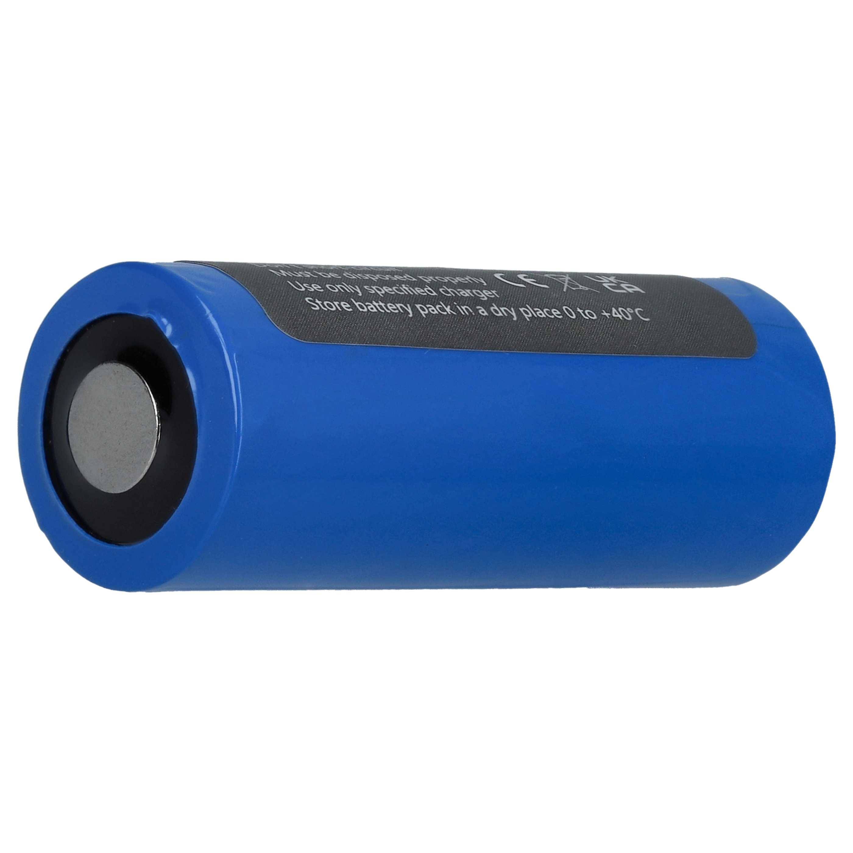 vhbw 2x Batterie Ersatz für CR17450E-R (3V, Lithium) für diverse Geräte