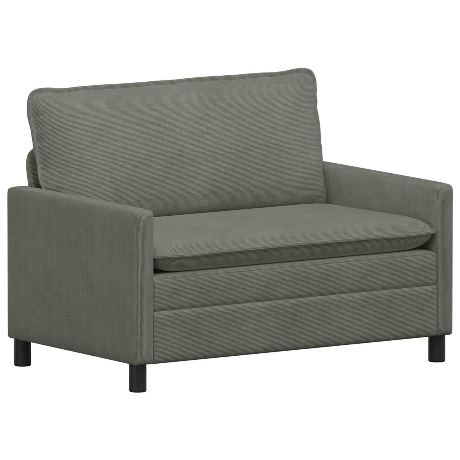 vidaXL Sofa Set 2 pcs Hellgrau Stoff