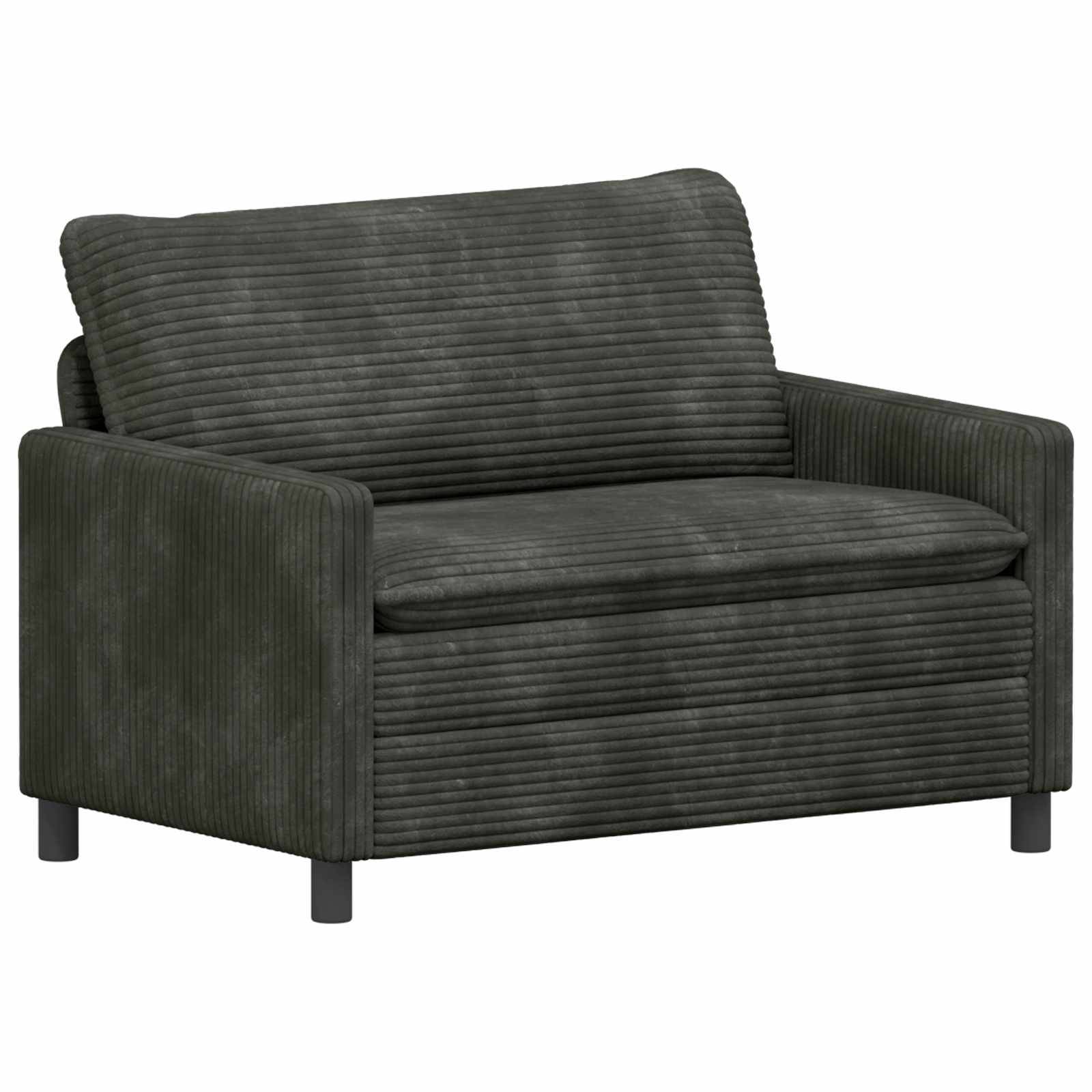 vidaXL Sofa Set 2 pcs Anthrazit Polyester