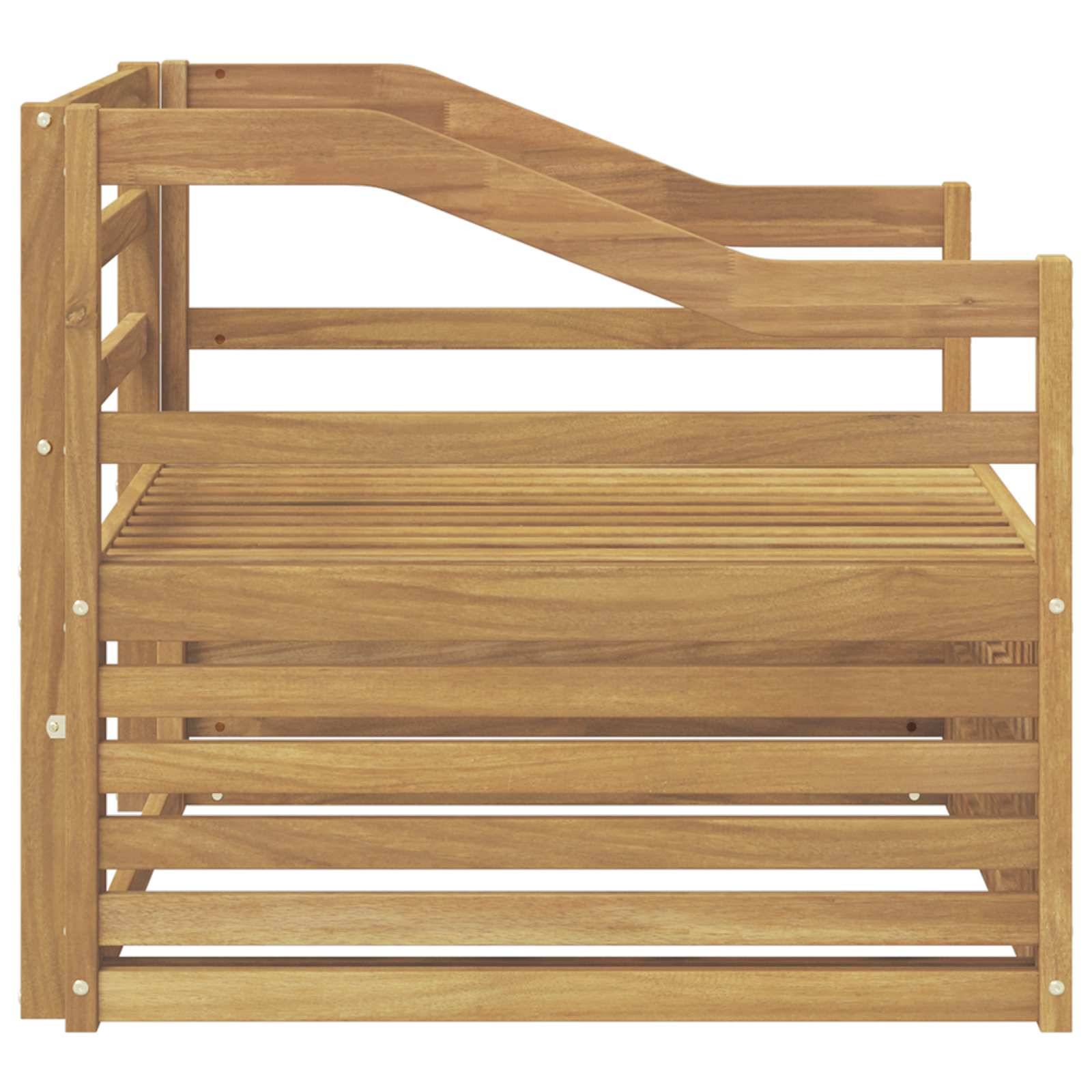 vidaXL Outdoor-Sofa Weiß