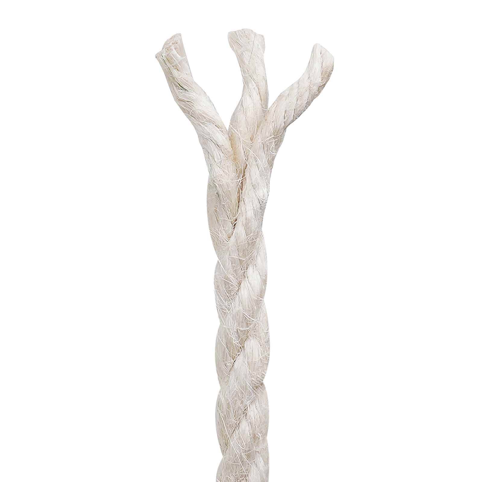vidaXL Juteschnur 4 Weiß 100% Tossa Jute