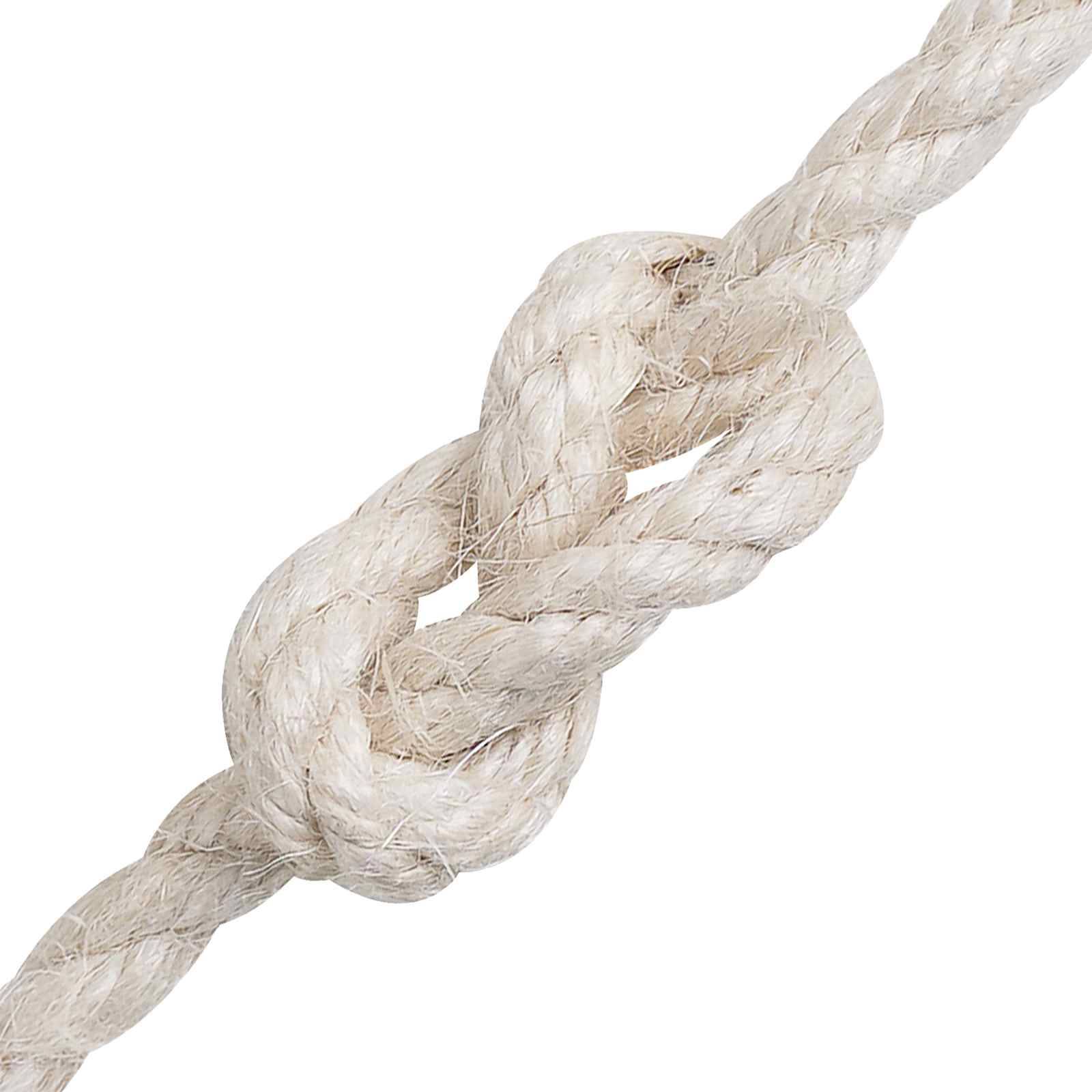 vidaXL Juteseil 6 Weiß 100% Tossa Jute