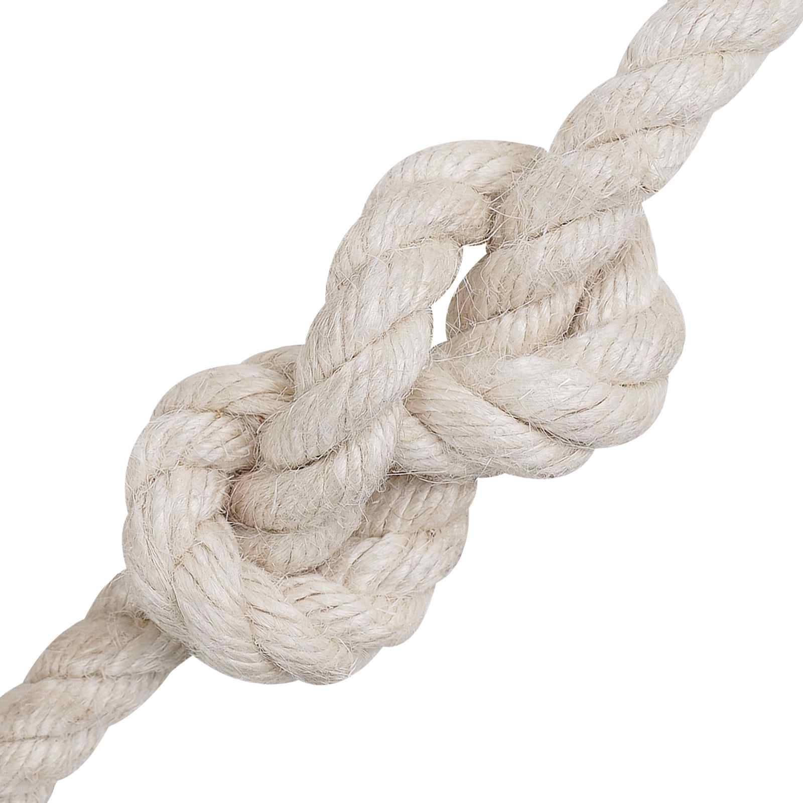 vidaXL Juteseil 10 Weiß 100% Tossa Jute