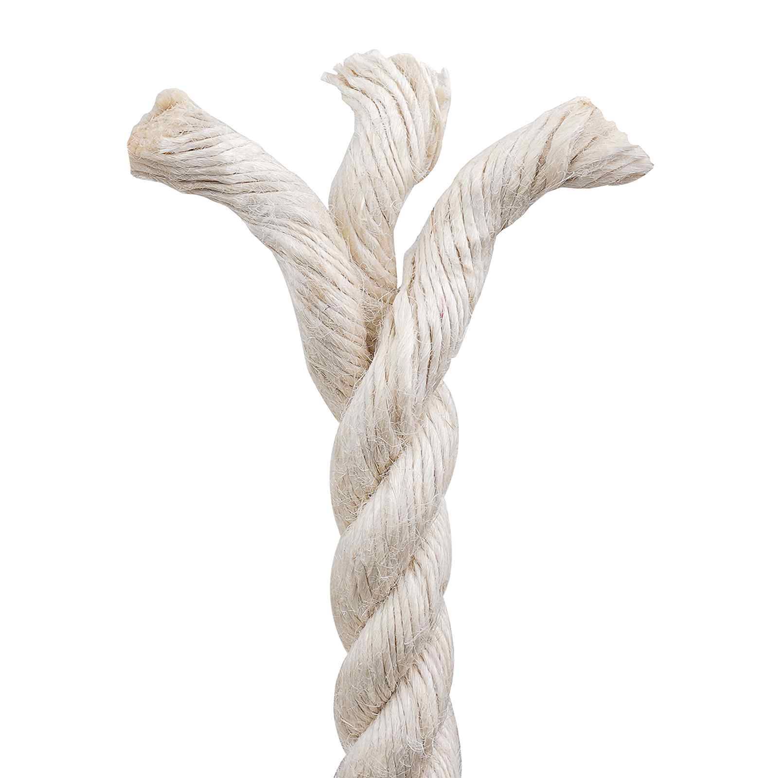 vidaXL Juteseil 12 Weiß 100% Tossa Jute