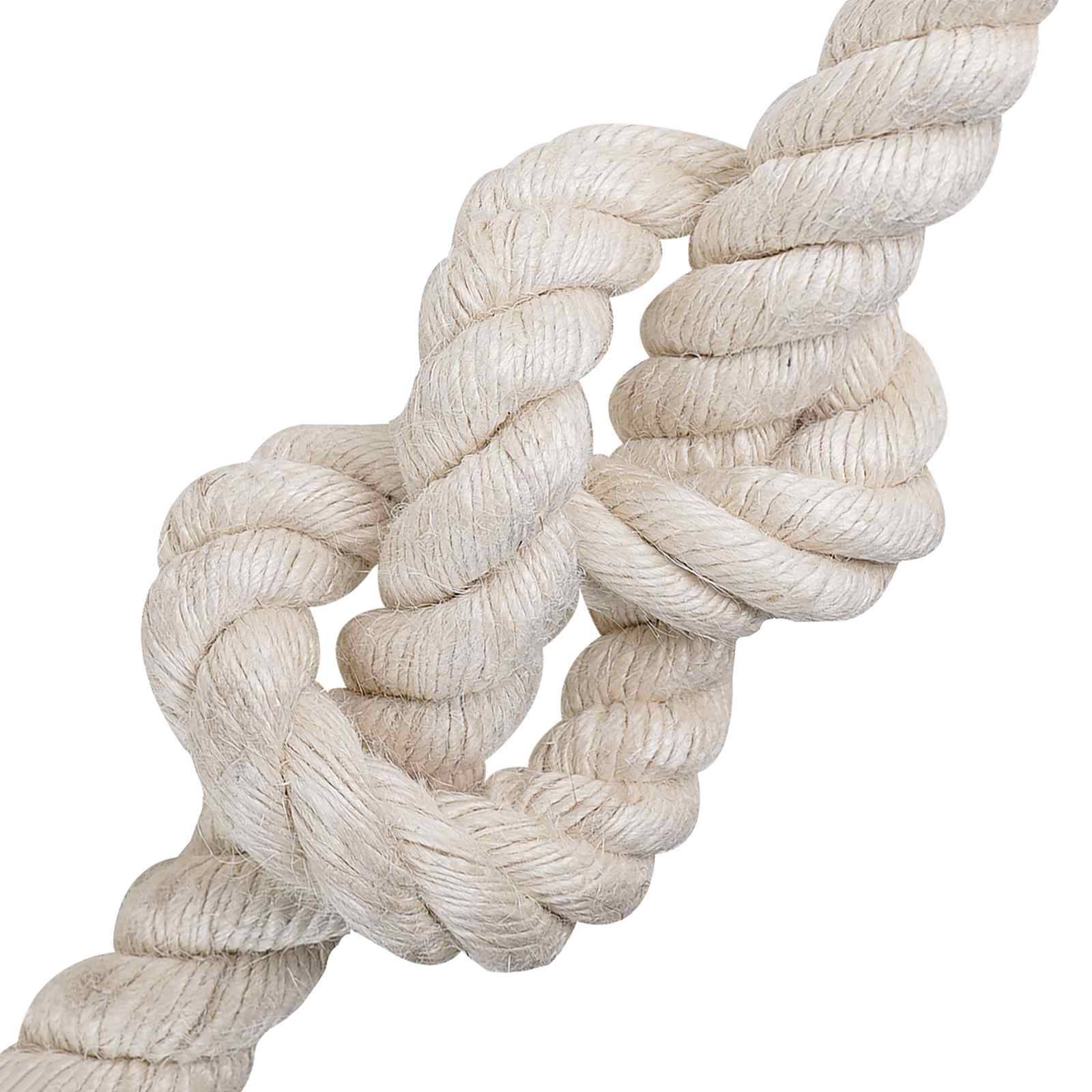 vidaXL Juteseil 36 Weiß 100% Tossa Jute