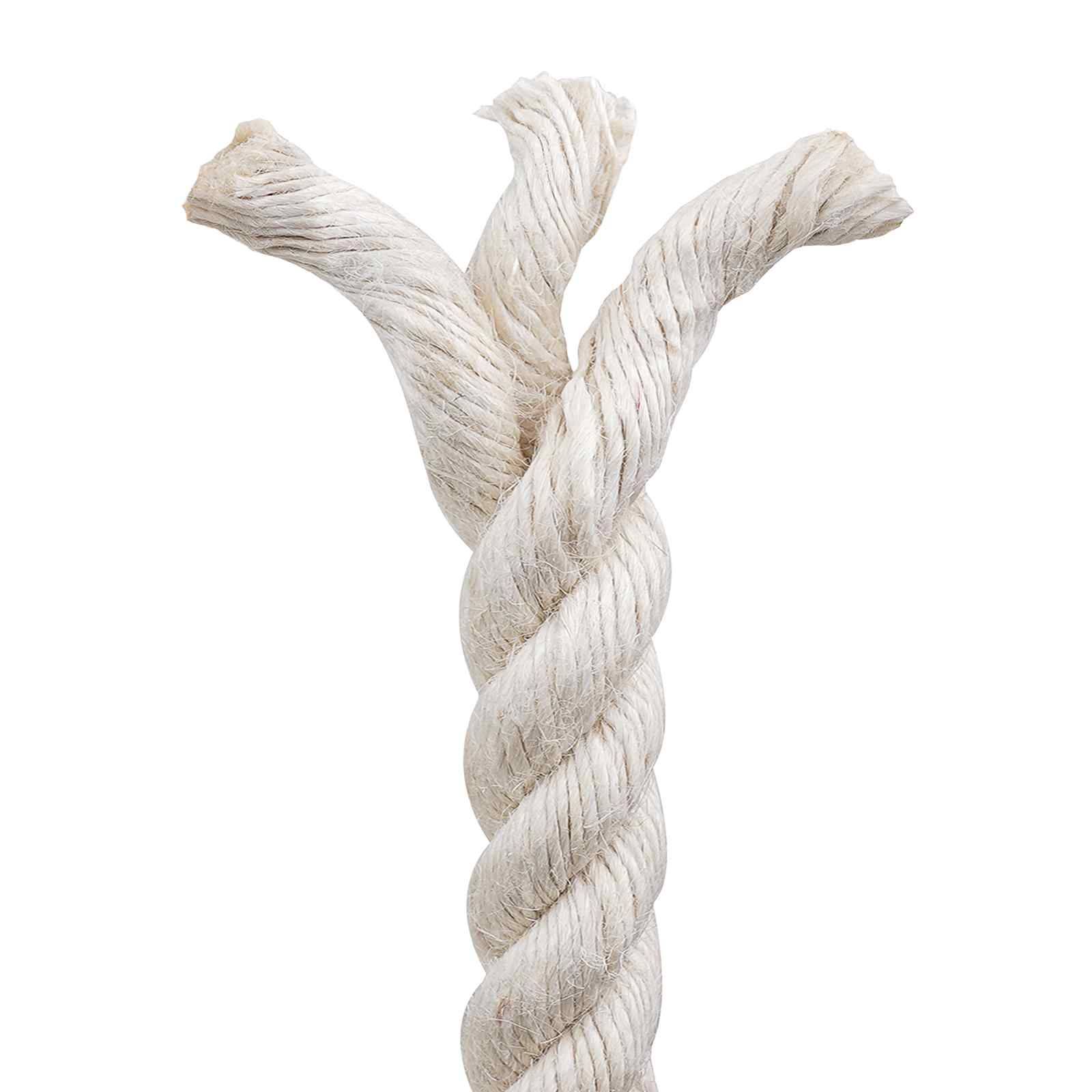 vidaXL Juteseil 36 Weiß 100% Tossa Jute