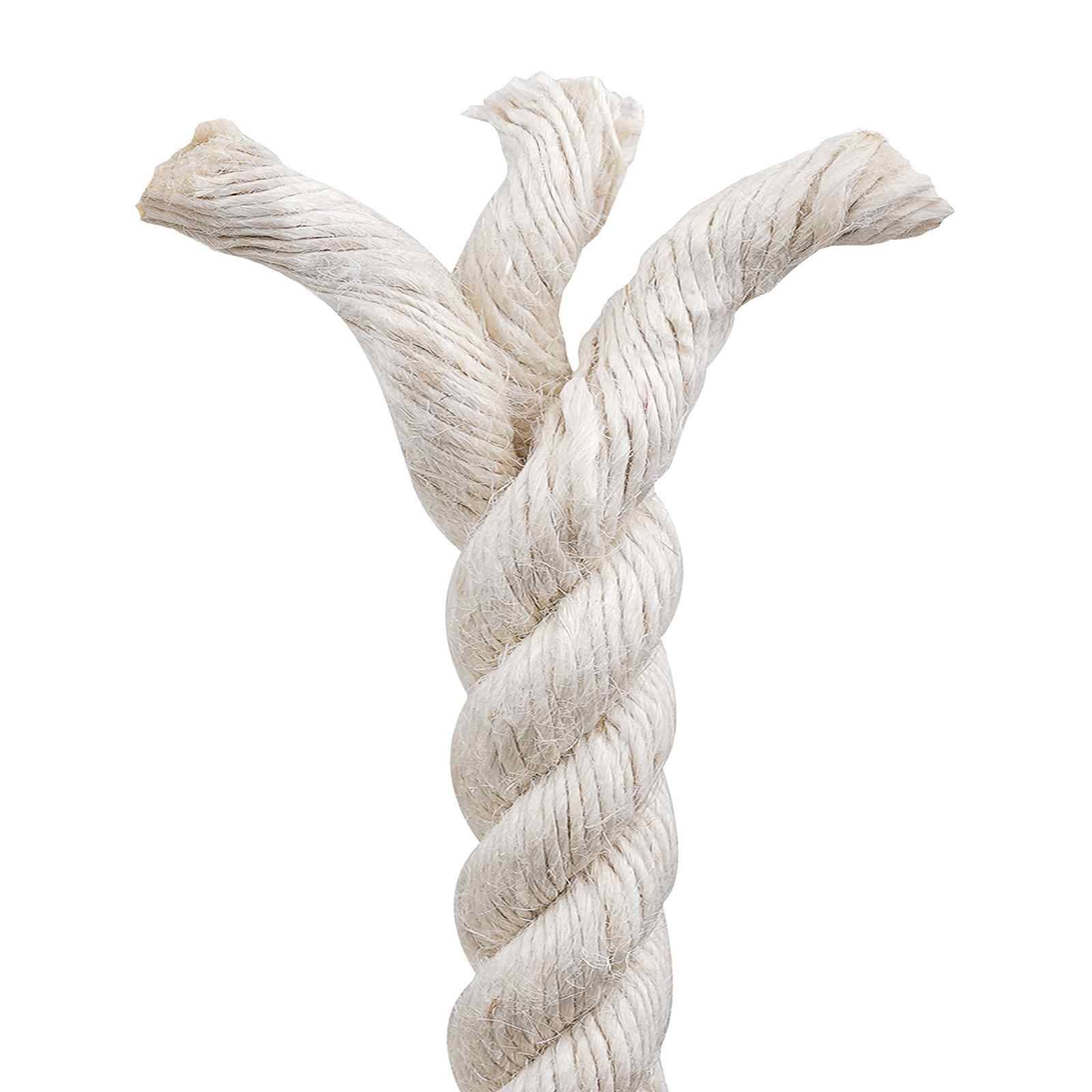 vidaXL Juteseil 40 Weiß 100% Tossa Jute