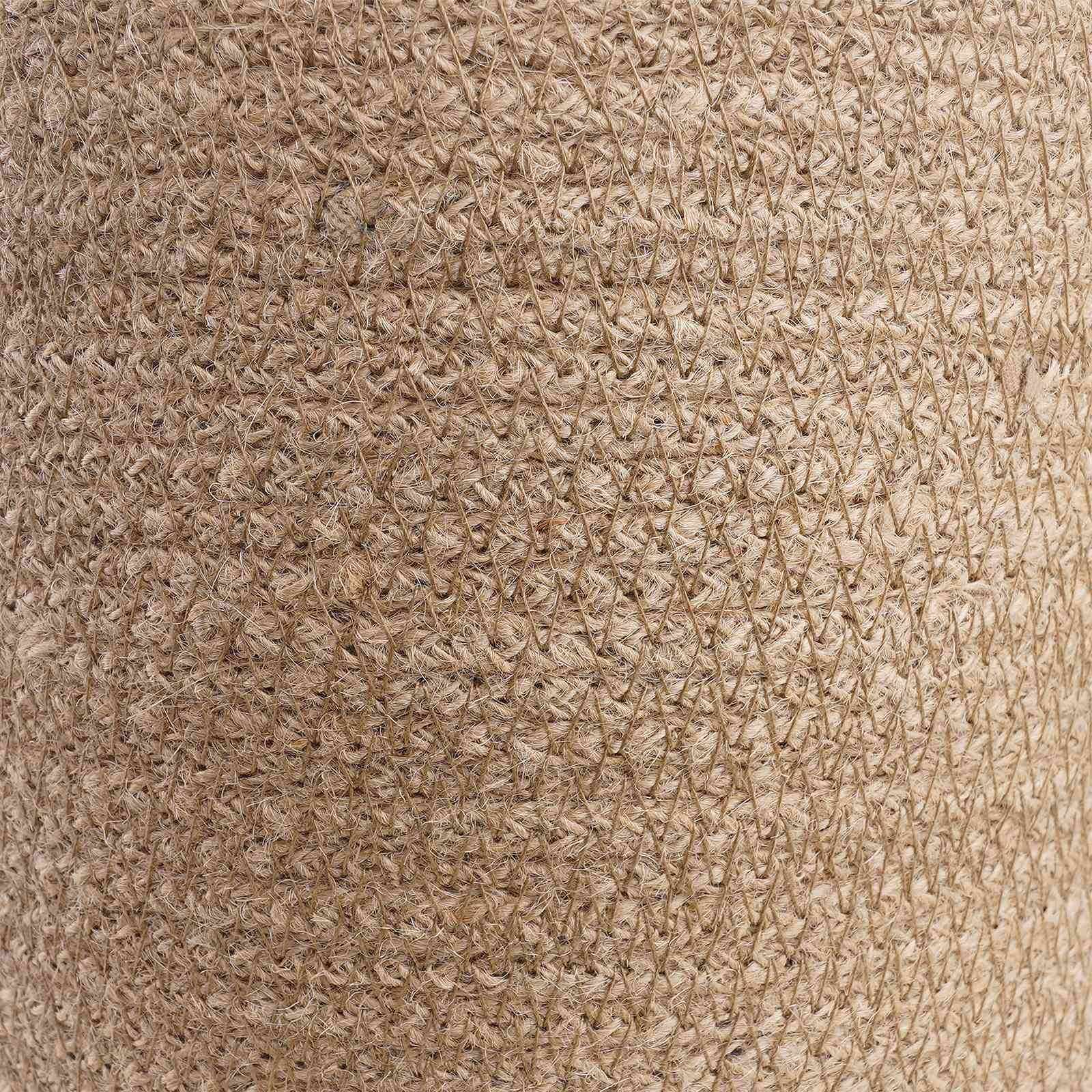 vidaXL Pflanztopfsatz 2 pcs Natur Ø 21 x 21 cm 100% Tossa-Jute