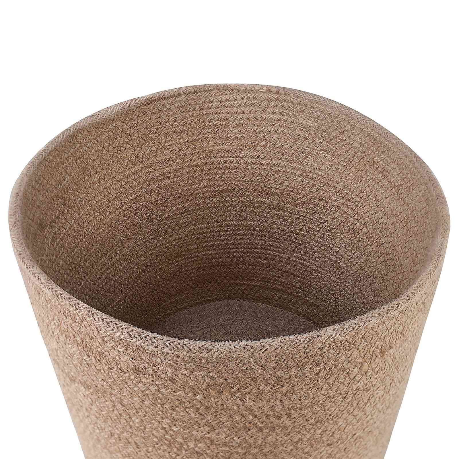 vidaXL Pflanztopfsatz 2 pcs Natur Ø 28 x 28 cm 100% Tossa-Jute