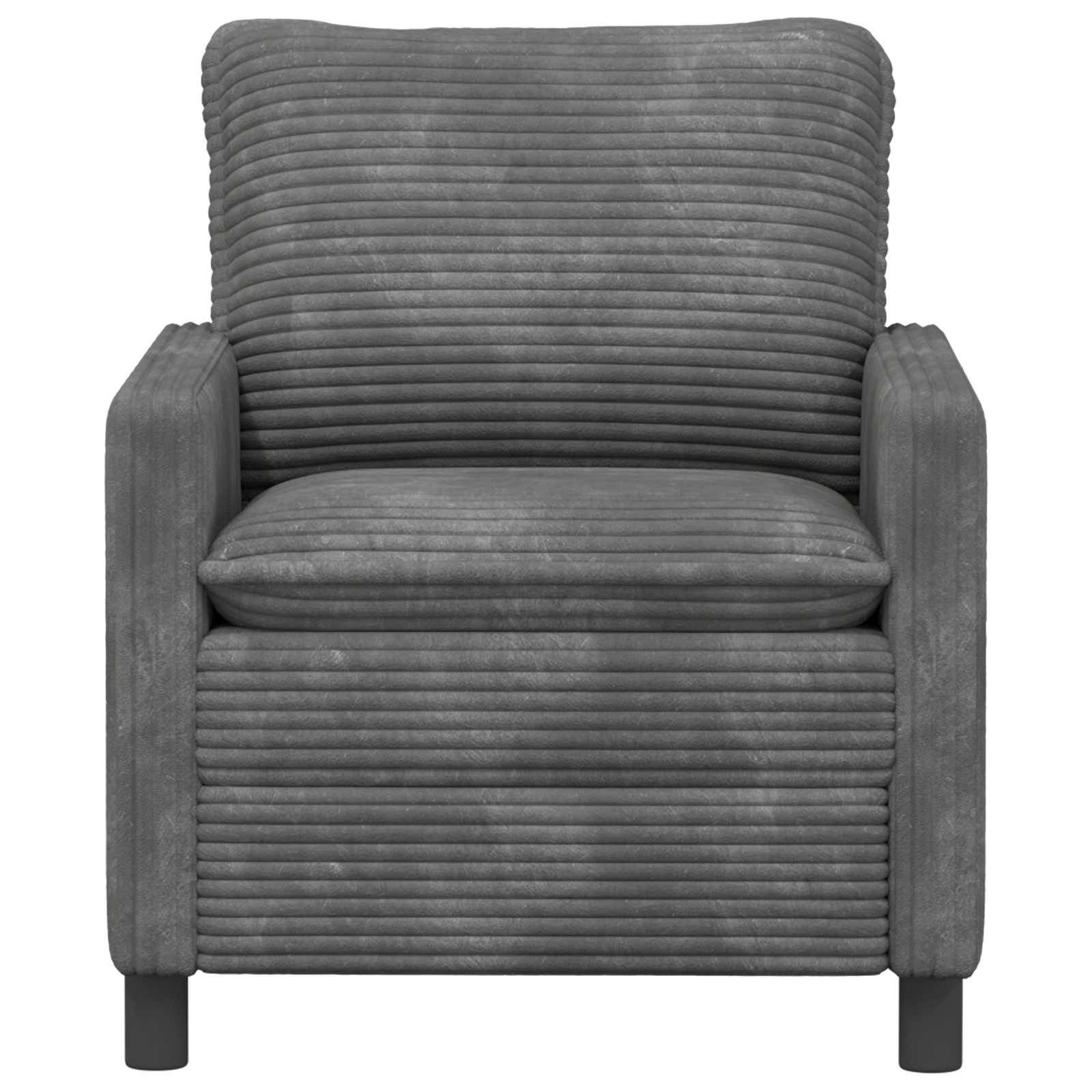 vidaXL Sofa Hellgrau 76 x 81 x 87,5 cm Polyester