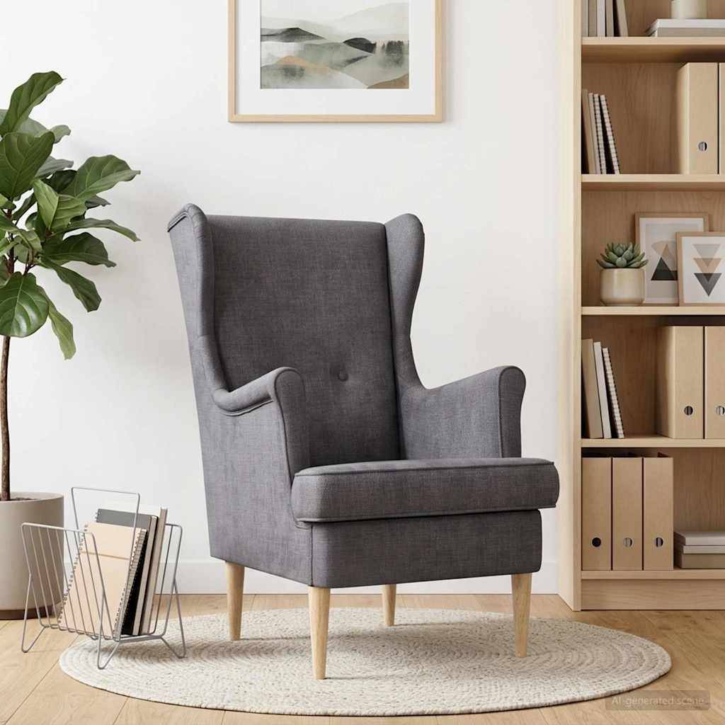 vidaXL Sessel Dunkelgrau ARES