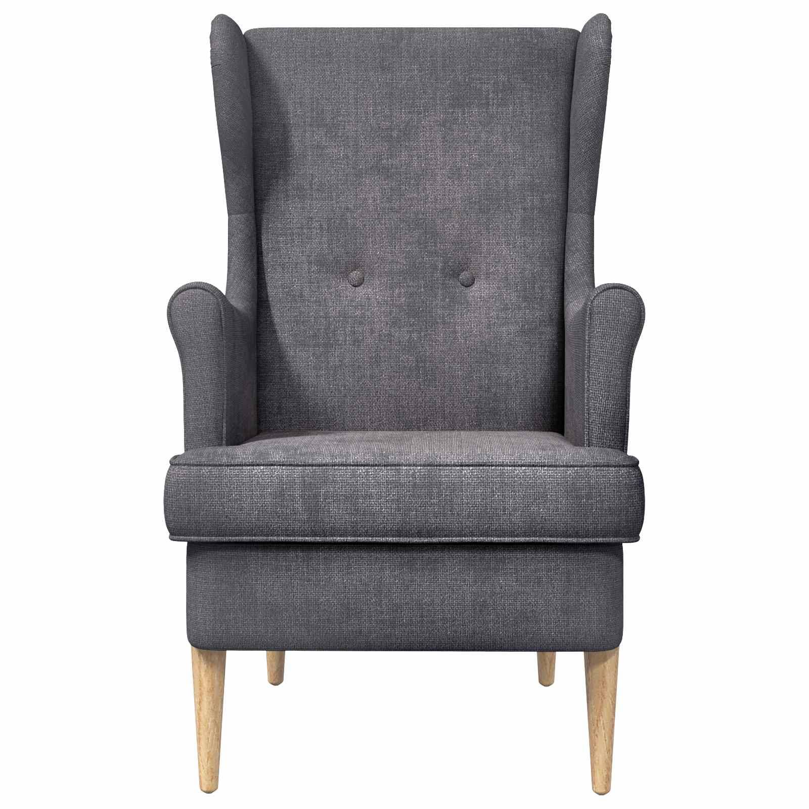 vidaXL Sessel Dunkelgrau ARES