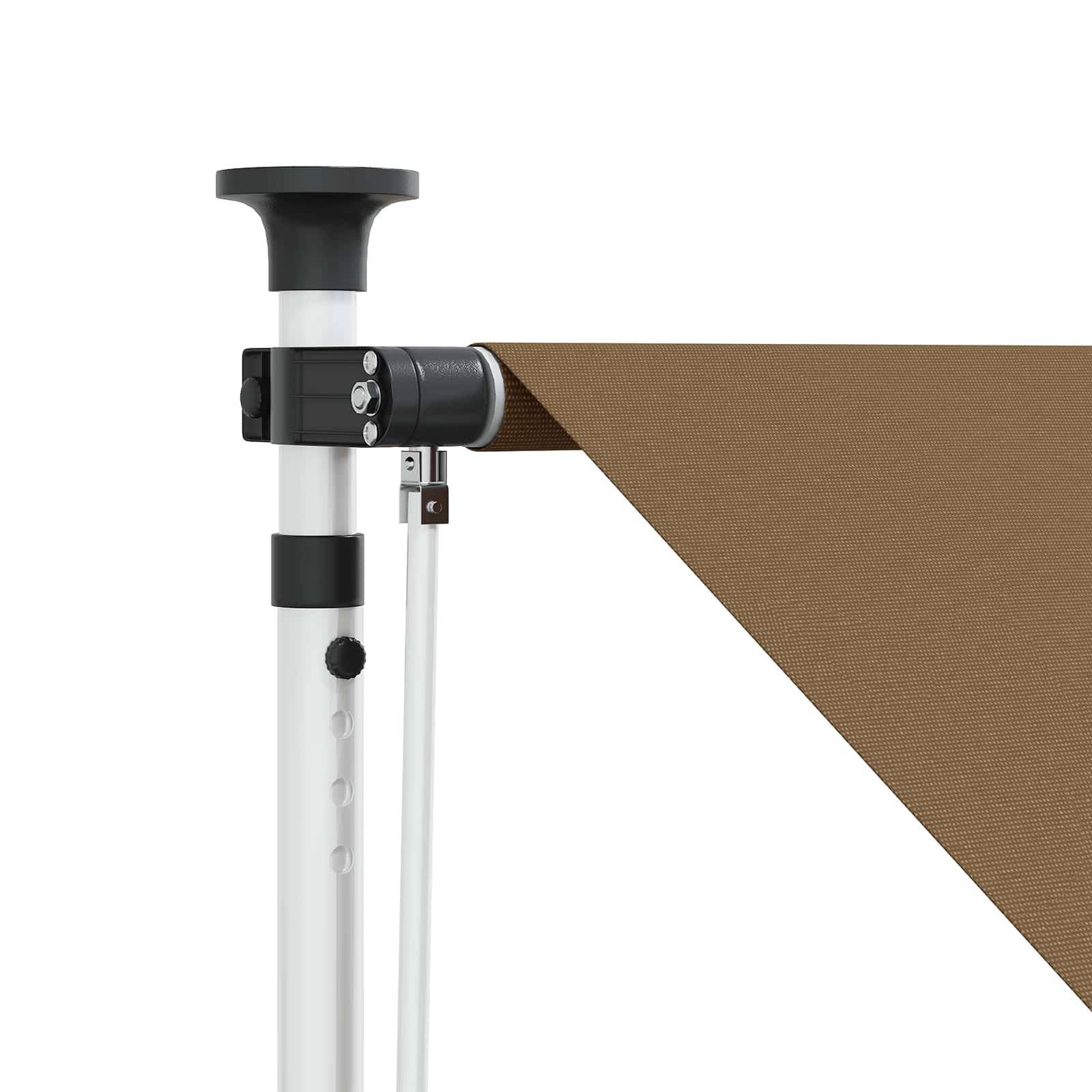 vidaXL Manuell einziehbare Markise Beige 300 cm