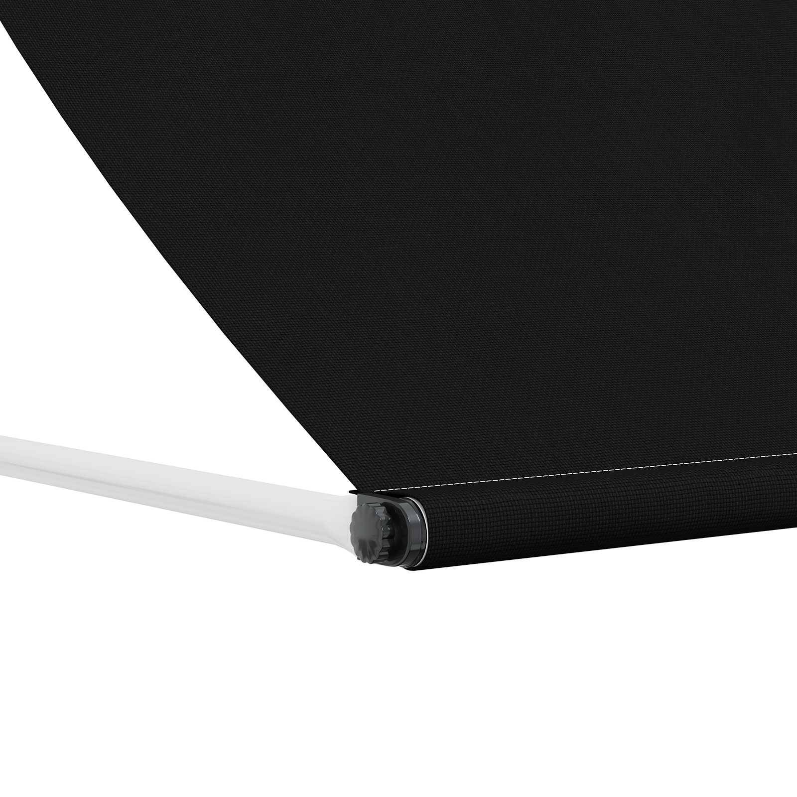vidaXL Markise Schwarz 400 x 150 cm