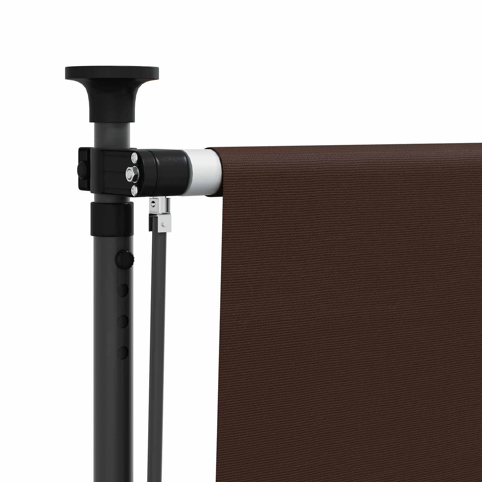 vidaXL Outdoor Rollo Braun 200 x 270 cm