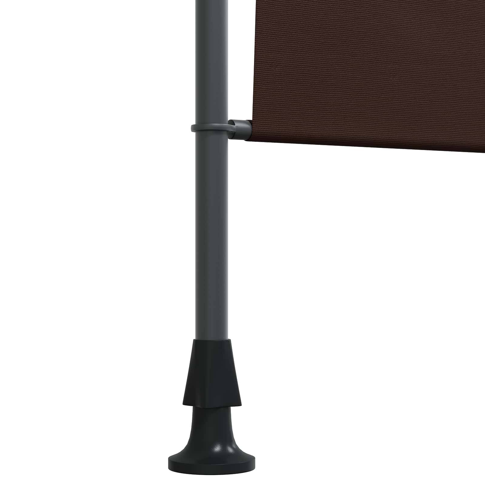 vidaXL Outdoor Rollo Braun 200 x 270 cm