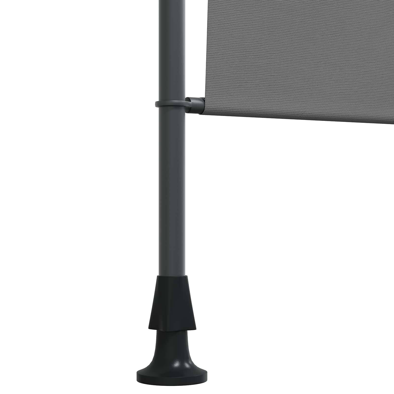 vidaXL Outdoor Rollo Hellgrau 100 x 270 cm