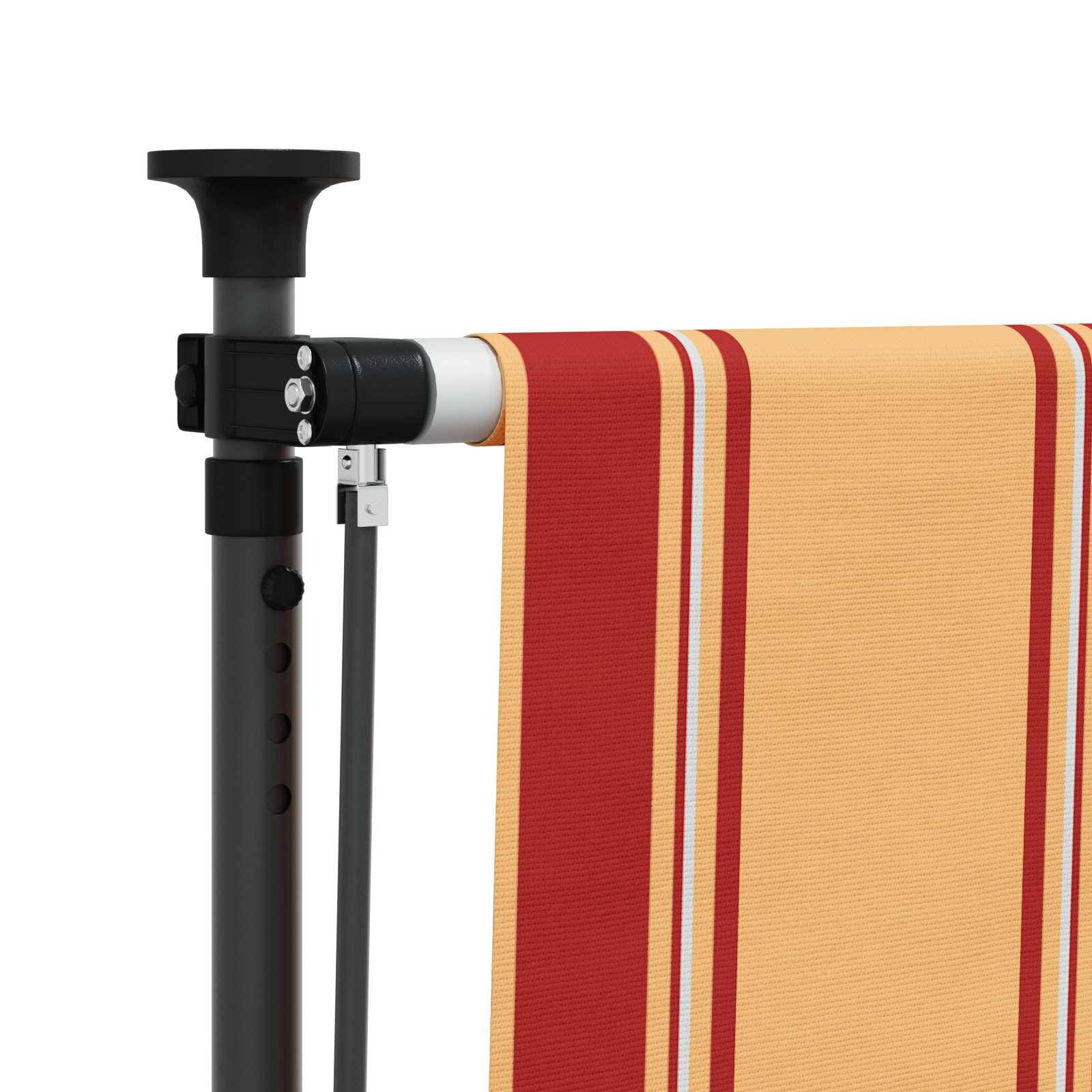 vidaXL Outdoor Rollo Mehrfarbig 100 x 270 cm