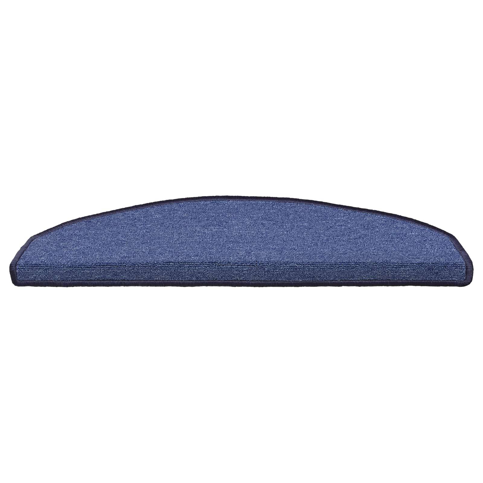 vidaXL Selbstklebende Treppenschoner 15 pcs Blau 80 x 24,5 x 3,5 cm