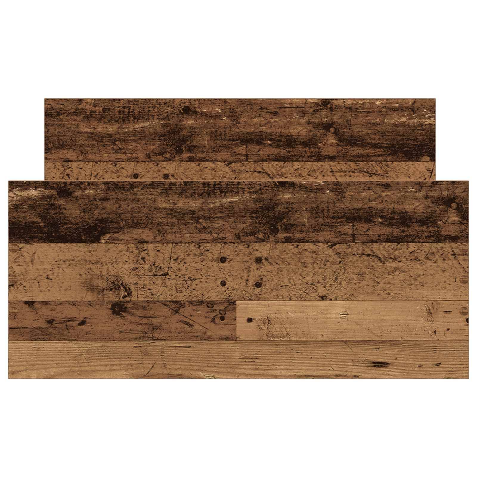 vidaXL Bettgestell mit Kopfteil Altholz 80 x 200 cm Holzwerkstoff