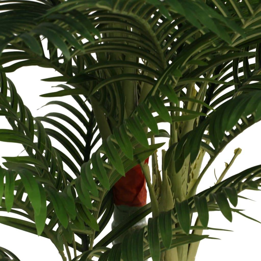 vidaXL Palme Künstlich mit 3 Stämmen Grün 180 cm PP