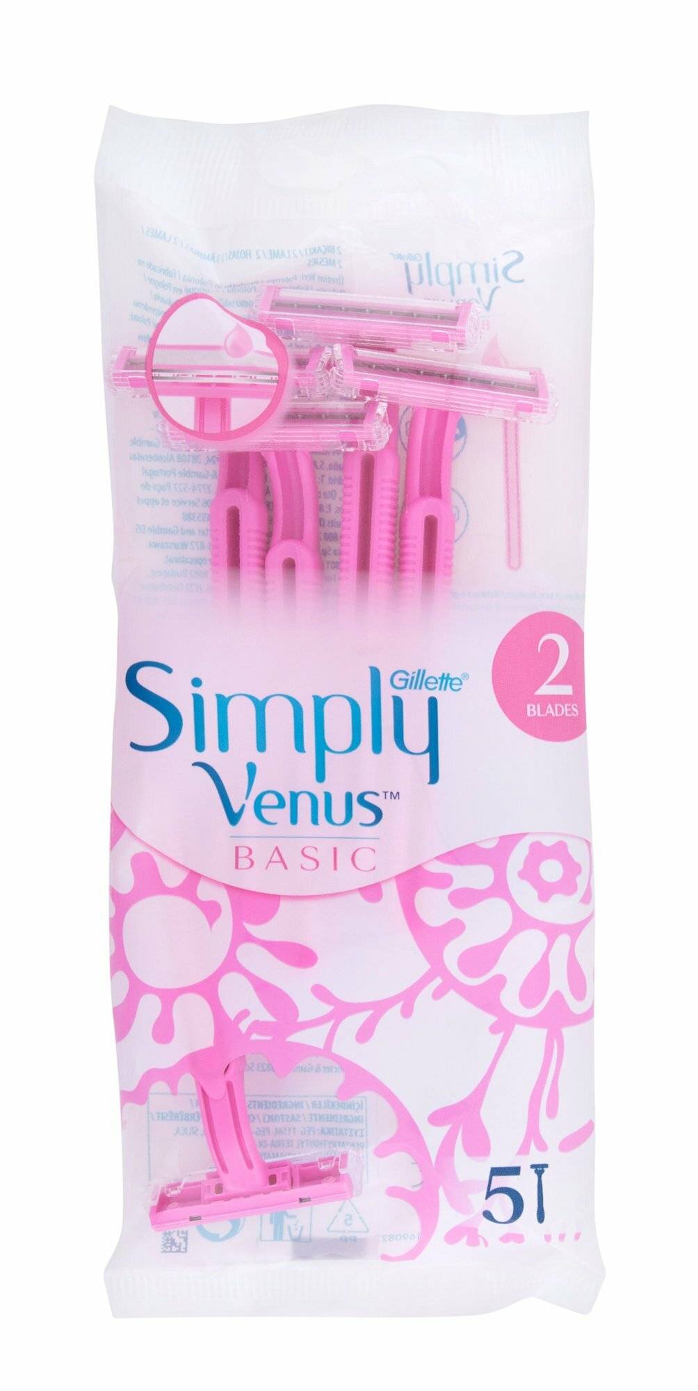 Gillette Venus Simply Basic Razor 5 Stücke