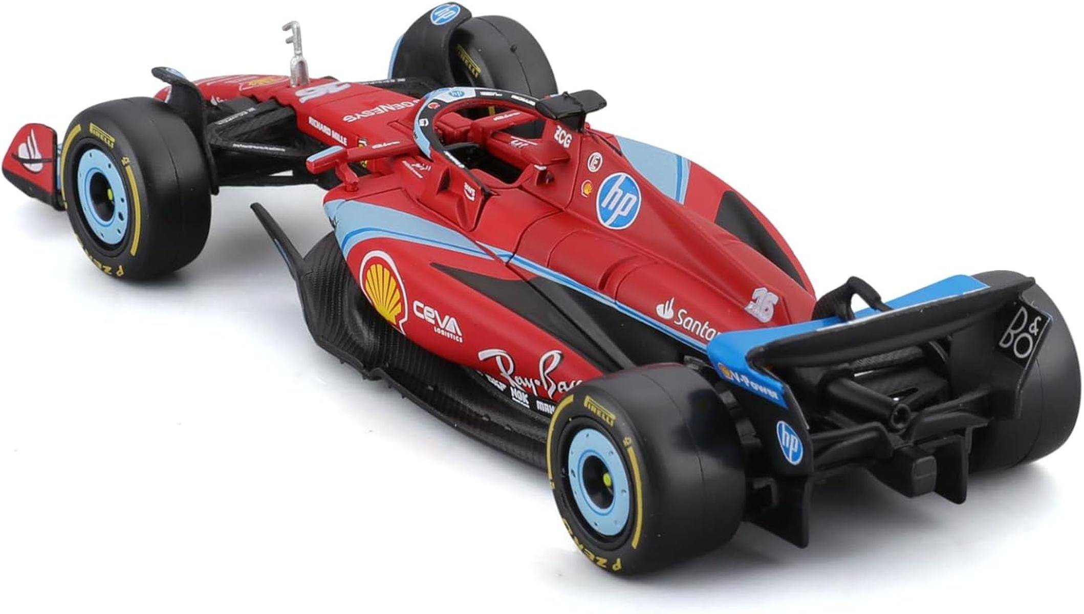 Bburago F1 Ferrari SF-24 Miami GP 2024#16 Charles Leclerc Modellauto 1:43 3+