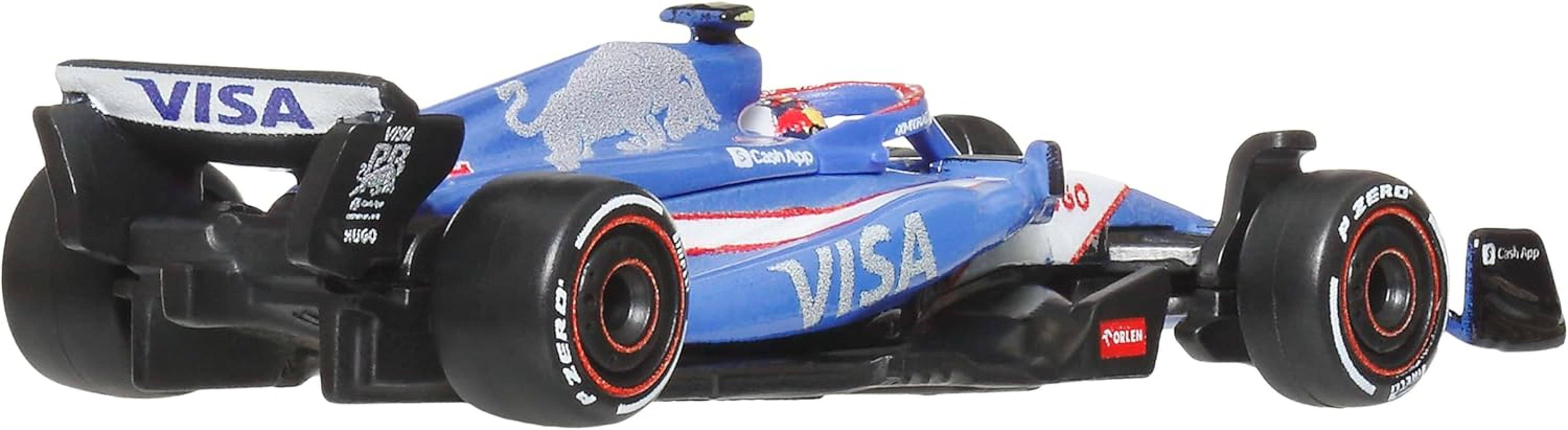 Hot Wheels VISA RB Formula 1 VCARB 01 TEAM 2024 Yuki Tsunoda 22 1:64 JBM14