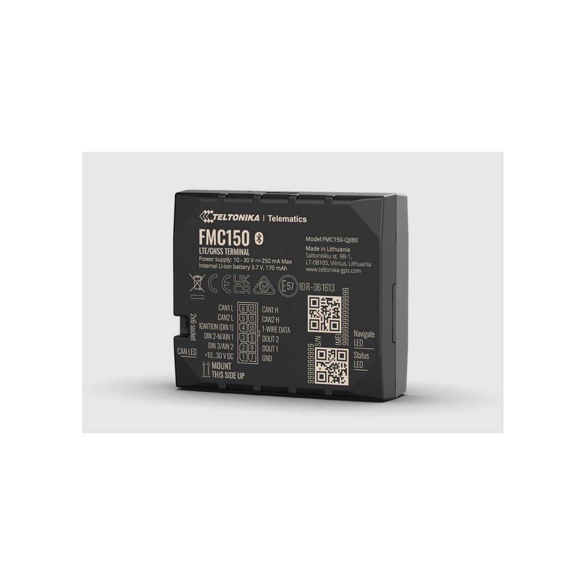 FMC150 - Fortschrittlicher 4G LTE Cat 1 GPS-Tracker mit integriertem CAN-Datenprozessor