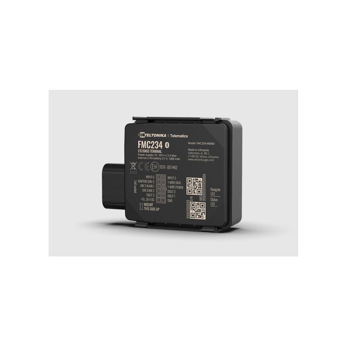 FMC234 - Wasserbeständiger 4G LTE Cat 1-Tracker mit Hochleistungsakku