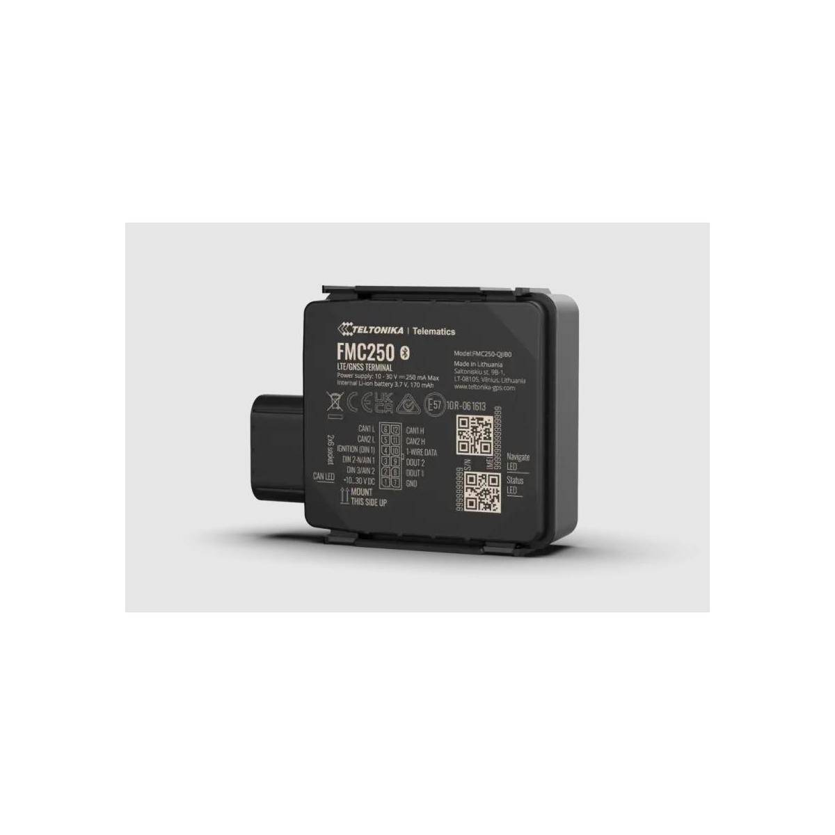 FMC250 - Wasserdichter 4G LTE Cat 1 Tracker mit integriertem CAN-Datenprozessor