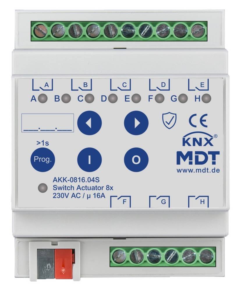 MDT technologies KNX Schaltaktor 8-fach AKK-0816.04S