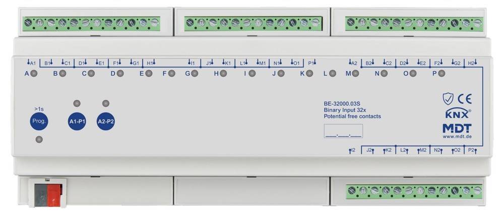MDT technologies KNX Binäreingang 32-fach BE-32000.03S