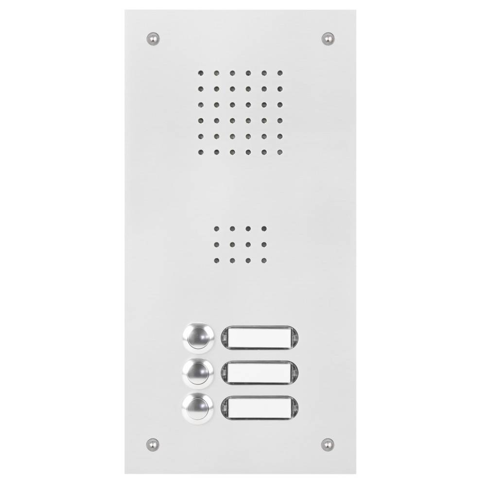 Grothe Audio-Türstation Aluminium TS 787 1-3 2V