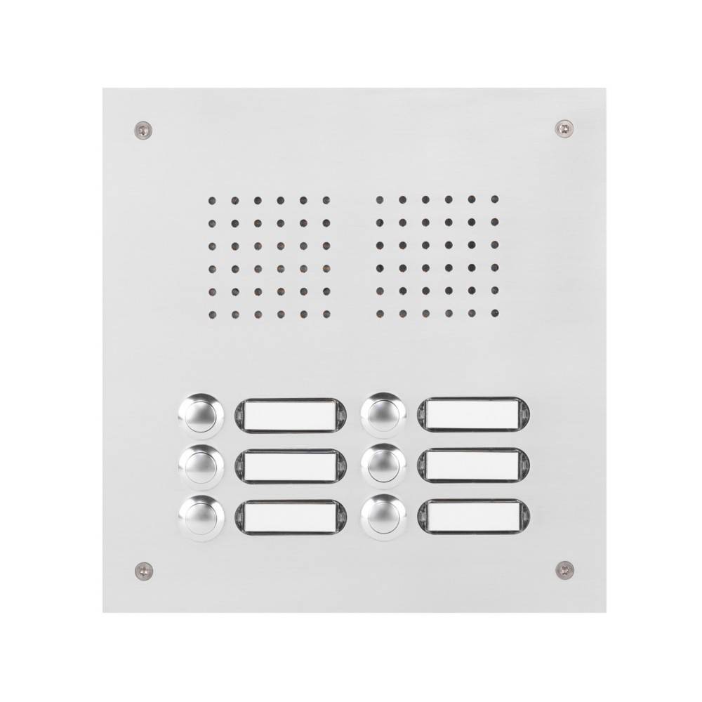 Grothe Audio-Türstation Aluminium TS 787 2-3 2V