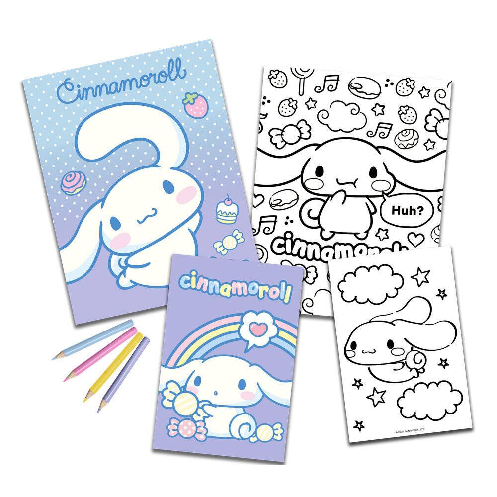 Cinnamoroll Malset mit Aufklebern