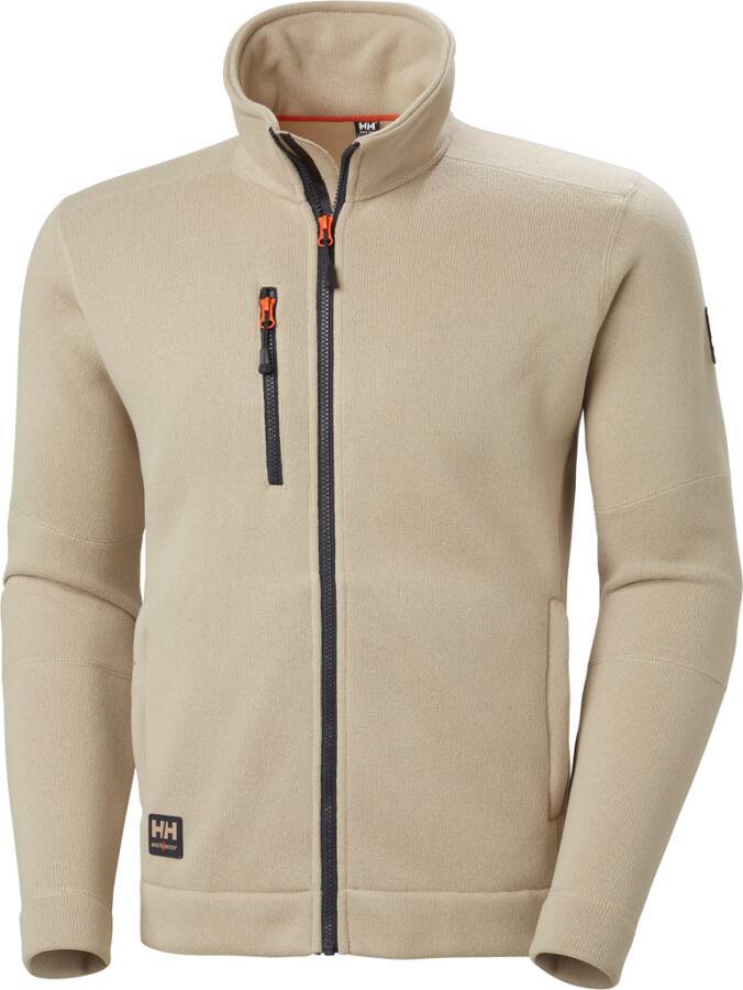 Strick-Fleecejacke KENSINGTON 72250_789-XL Größe XL Farbe sand