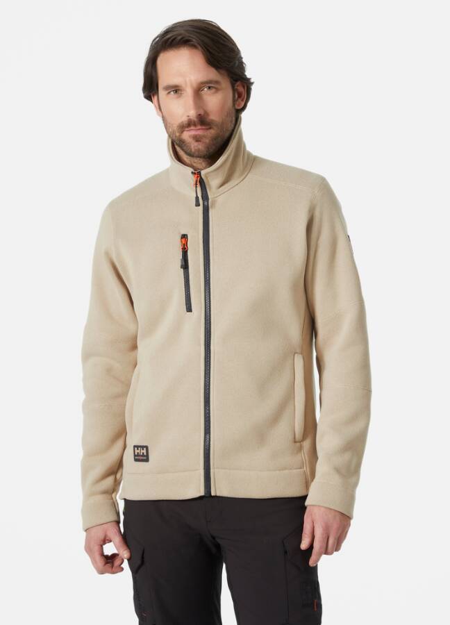 Strick-Fleecejacke KENSINGTON 72250_789-XL Größe XL Farbe sand